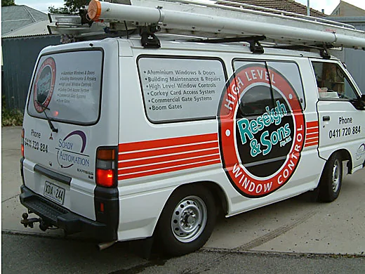 Vehicle door graphics